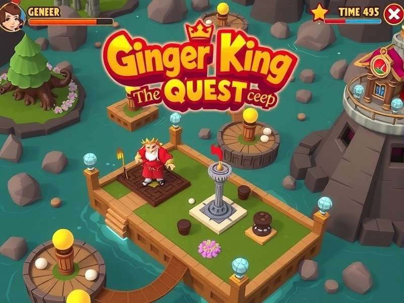Ginger King Quest Gameplay Scene Ginger King Quest Gameplay